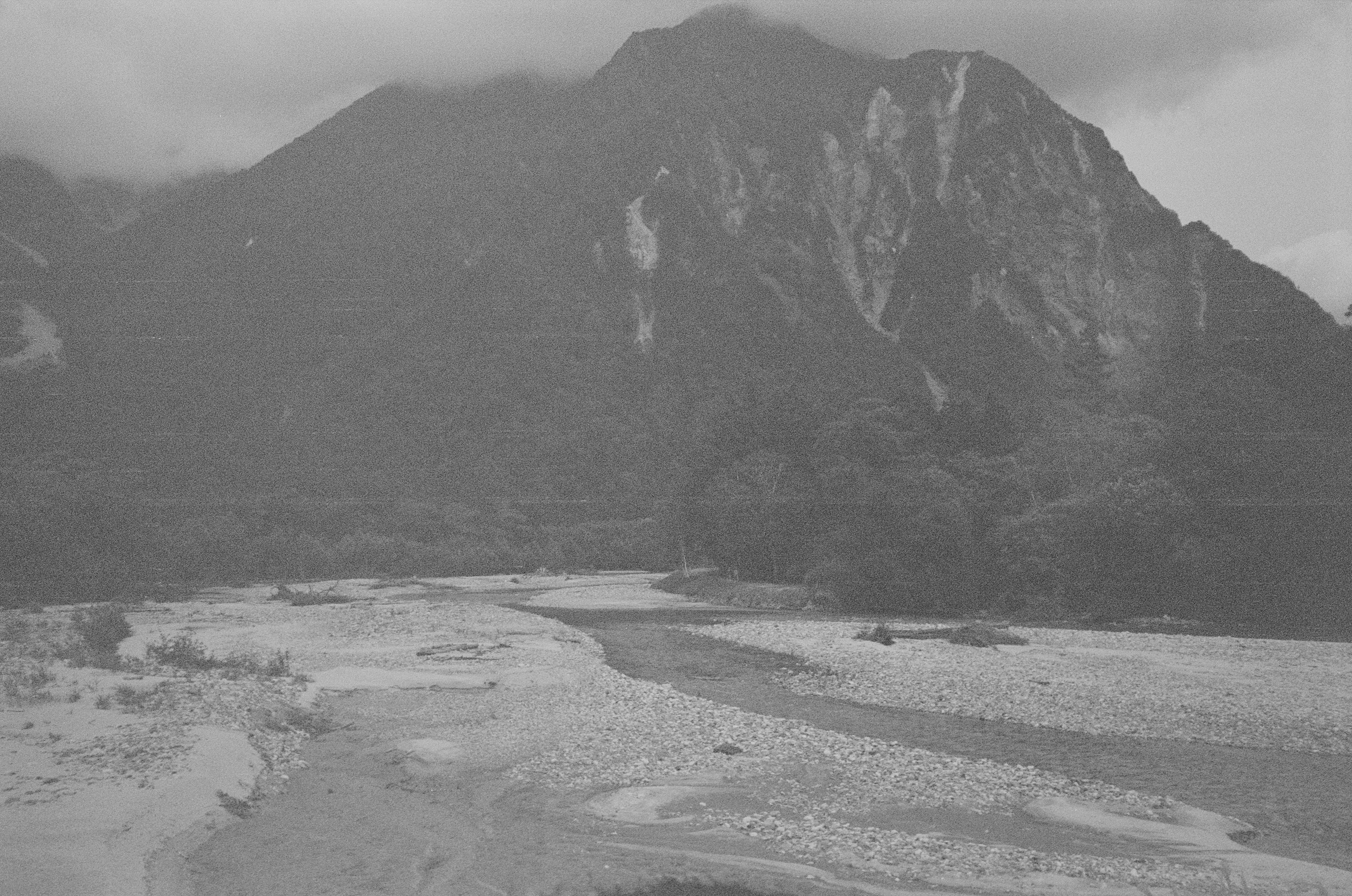 northern alps and azusa river in kamikochi